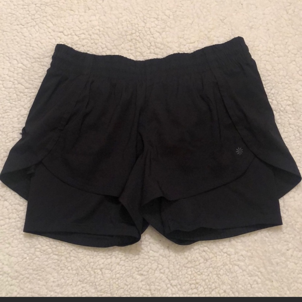 Athleta black shorts